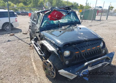 2017 Jeep Wrangler Unlimited Rubicon 4X4 из США, поврежденный, VIN 1C4BJWFG5HL515244